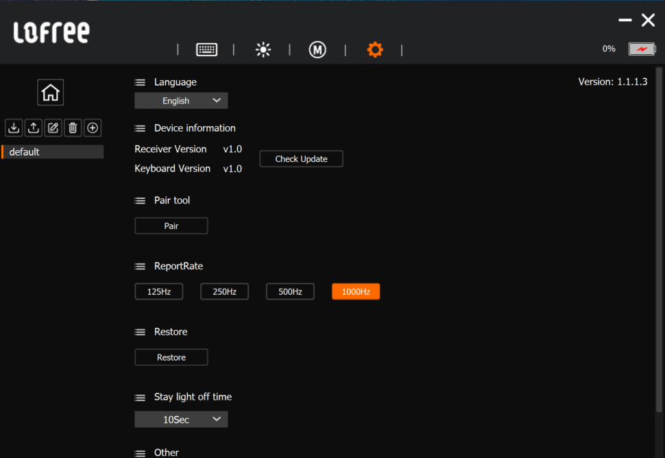 Test Flowlite 84 Software