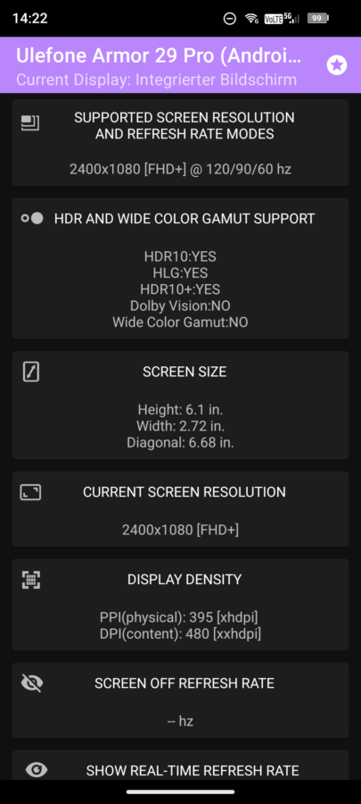 ulefone armor29pro thermal version hdr