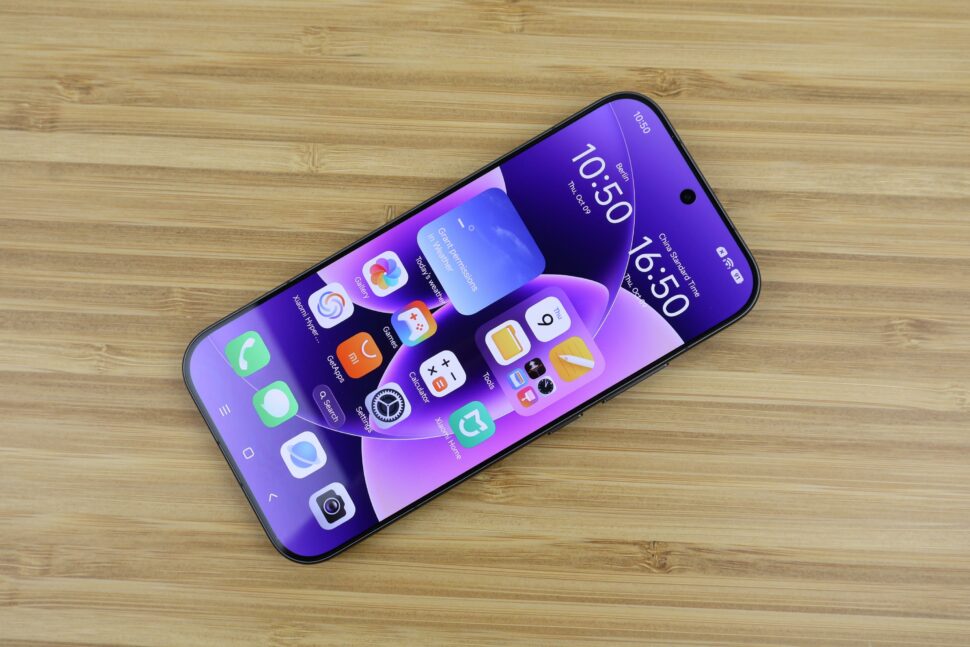 Xiaomi 17 Display Raender Test 2