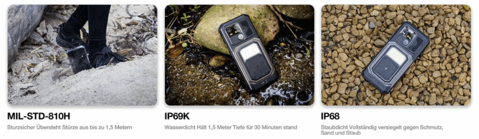 AGM G3 Pro Zertifizierungen