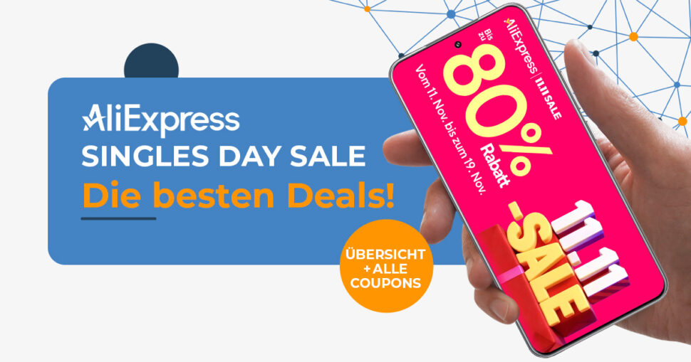 AliExpress Singles Day November 2025 Beitragsbild Banner