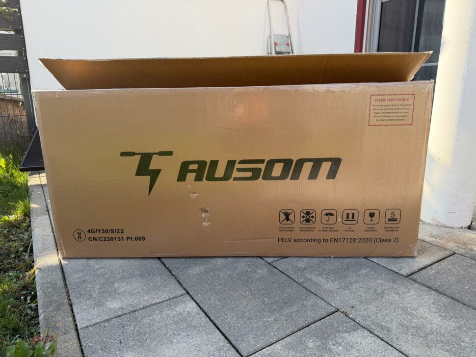 Ausom L1 E Scooter Test Lieferumfang 3 Ausom L1 E Scooter Test Lieferumfang 3