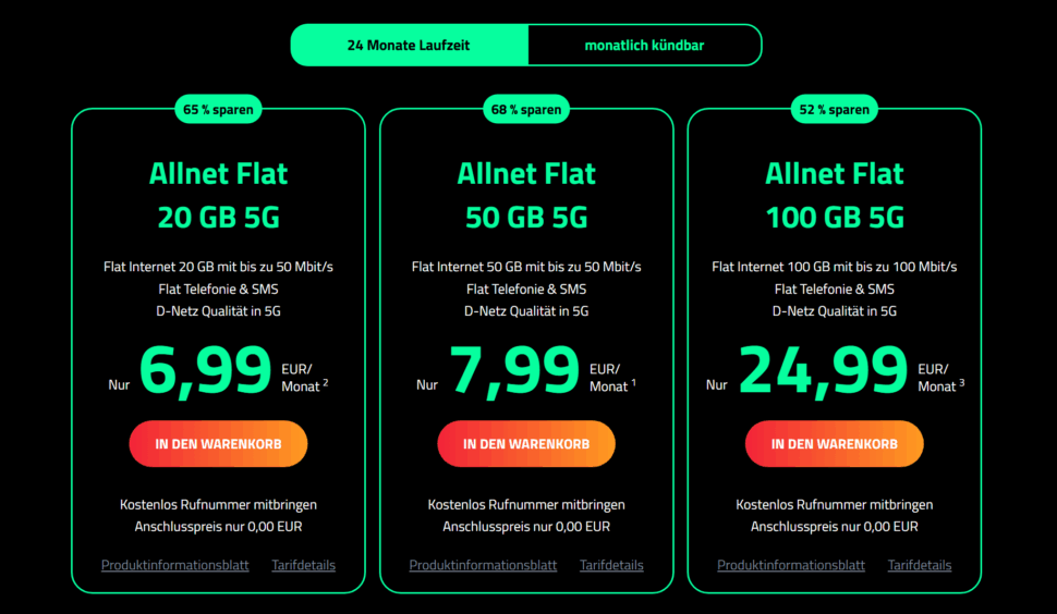 24 Monate Laufzeit DR.SIM Test 24 Monate Laufzeit DR.SIM Test
