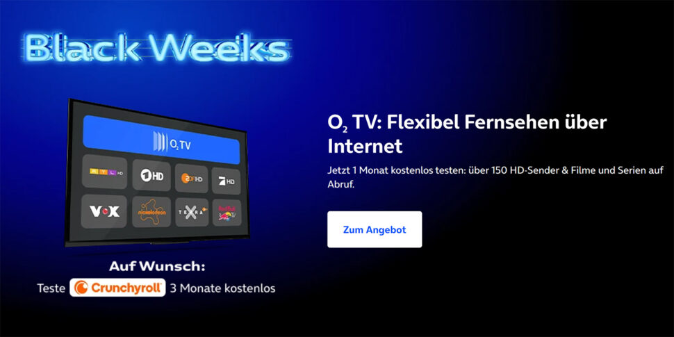 O2 TV M Deal November 2025