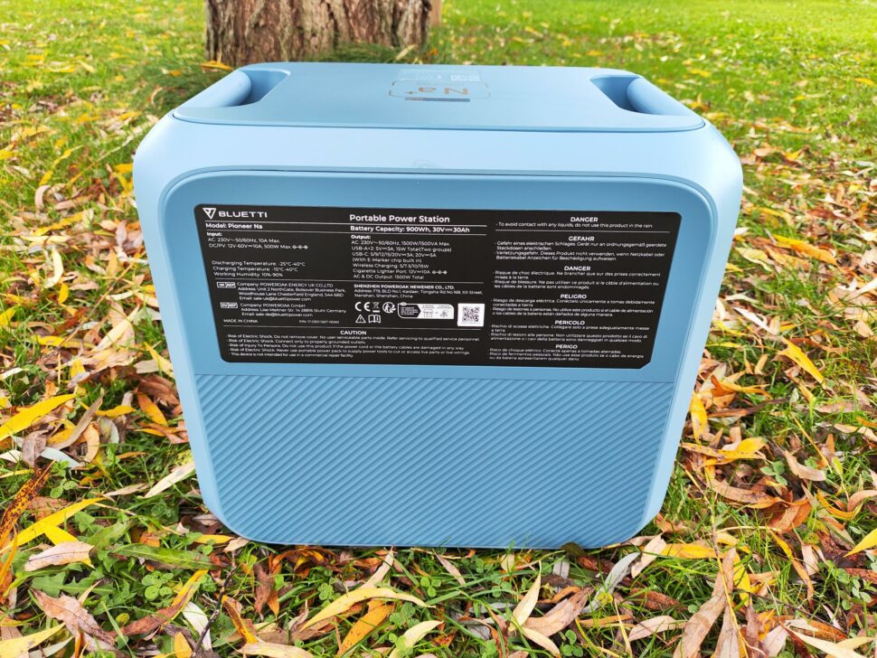 Bluetti Pioneer Na Design und Verarbeitung 4 Bluetti Pioneer Na Design und Verarbeitung 4