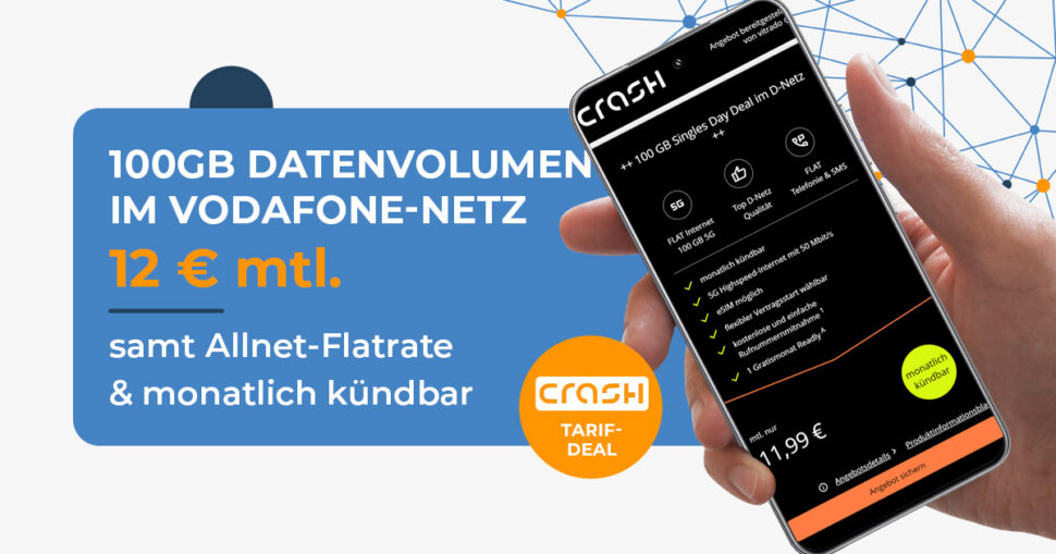 Crash Vodafone 100GB November 2025
