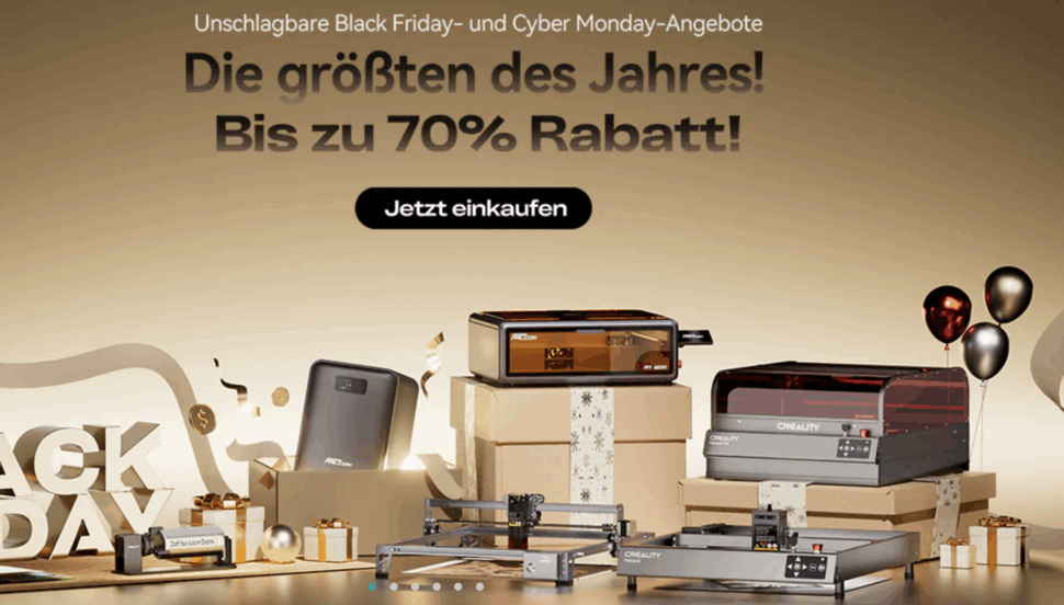 Black Friday Sale Creality