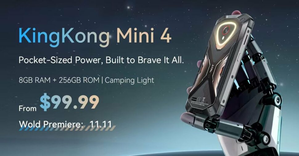 Cubot KingKong Mini 4 vorgestellt Head Cubot KingKong Mini 4 vorgestellt Head