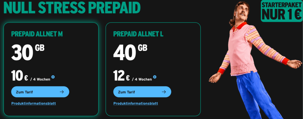 Black Friday Angebote congstar Prepaid