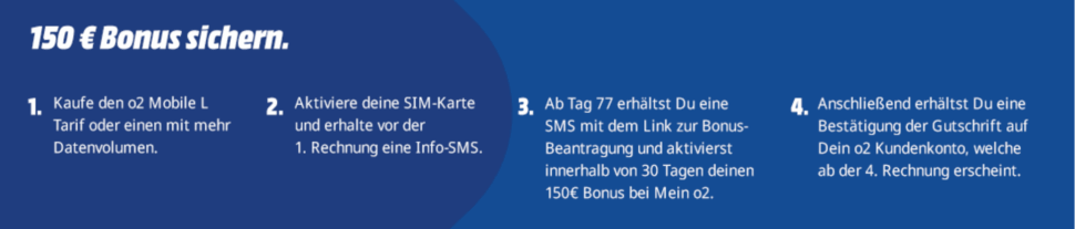 O2 Aktionsbonus
