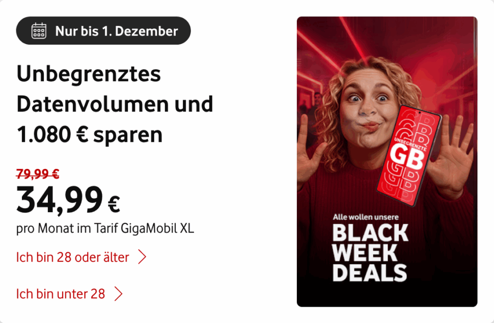 Vodafone.de Mobilfunk Unlimited