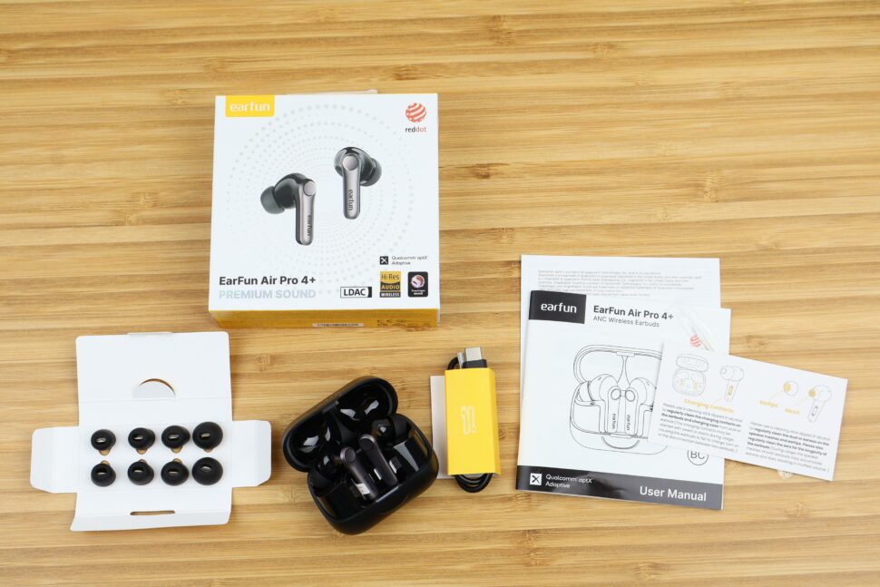 Earfun Air Pro 4 Lieferumfang Earfun Air Pro 4 Lieferumfang