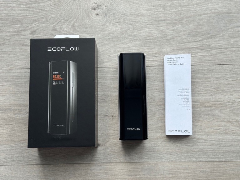 EcoFlow 300W Powerbank Lieferumfang EcoFlow 300W Powerbank Lieferumfang
