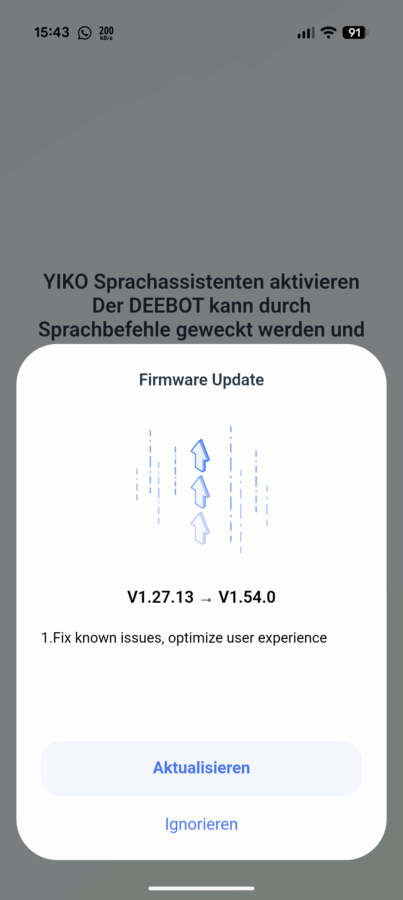 Ecovacs Deebot X9 Pro Omni Screenshot 3 Ecovacs Deebot X9 Pro Omni Screenshot 3