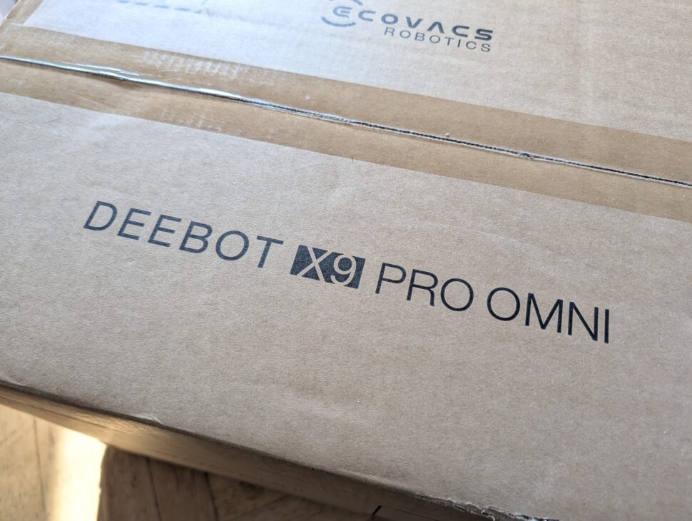 Ecovacs Deebot X9 Pro Omni Unboxing 1 Ecovacs Deebot X9 Pro Omni Unboxing 1
