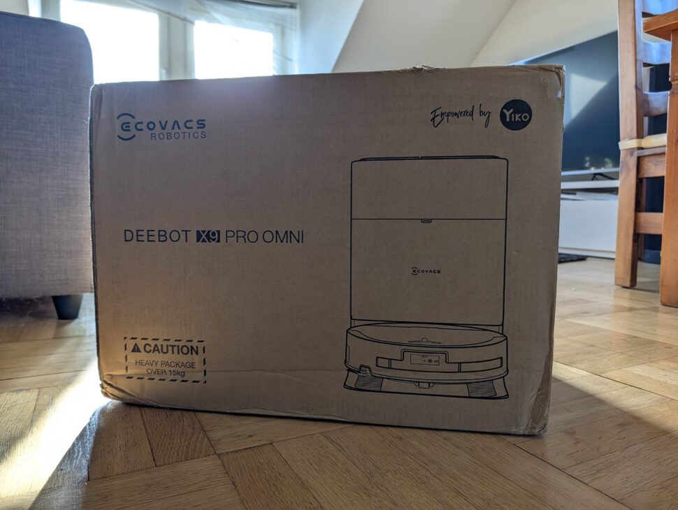 Ecovacs Deebot X9 Pro Omni Unboxing 2 Ecovacs Deebot X9 Pro Omni Unboxing 2