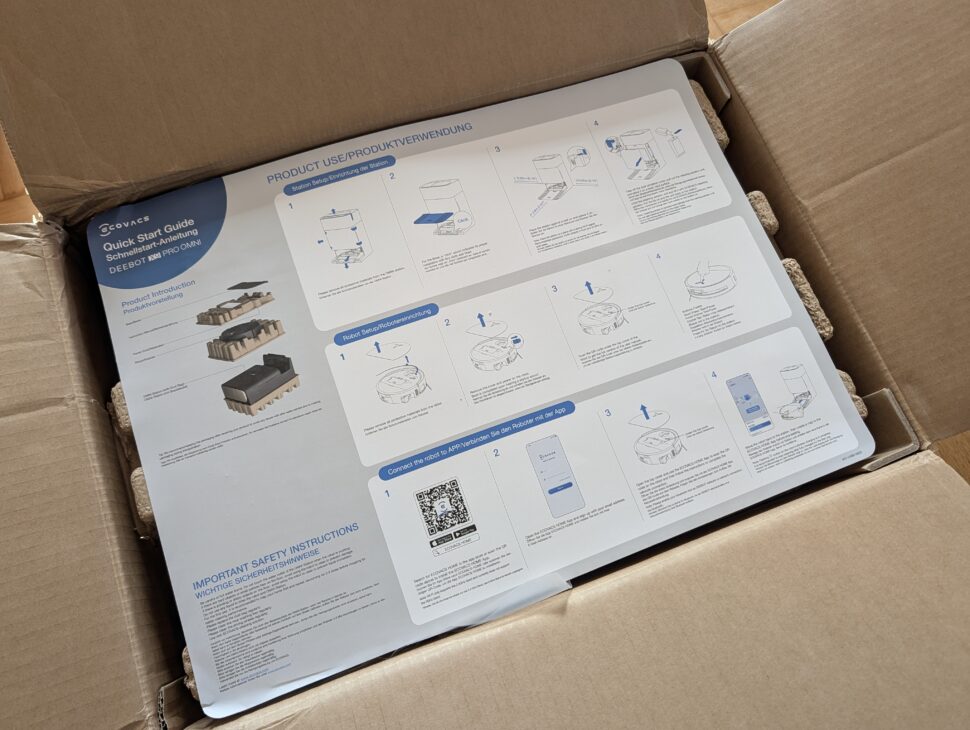 Ecovacs Deebot X9 Pro Omni Unboxing 3 Ecovacs Deebot X9 Pro Omni Unboxing 3