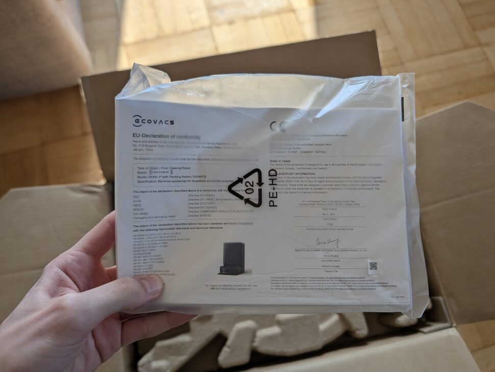 Ecovacs Deebot X9 Pro Omni Unboxing 5 Ecovacs Deebot X9 Pro Omni Unboxing 5
