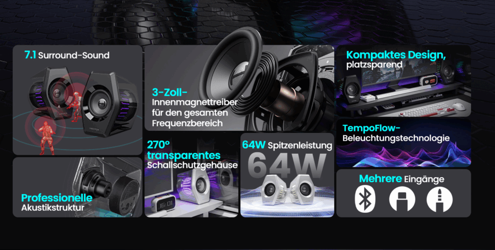 Edifier G2000 Pro Test Features Edifier G2000 Pro Test Features