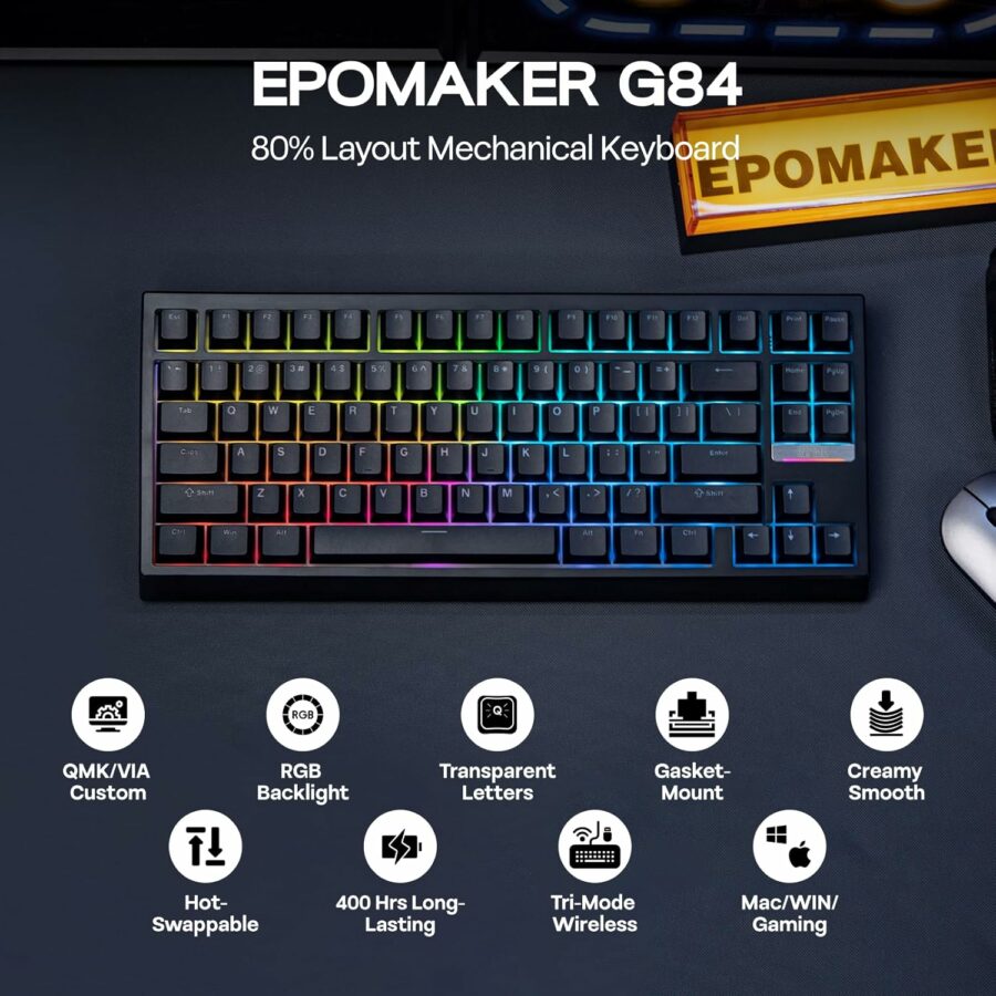 Epomaker G84 Test Features
