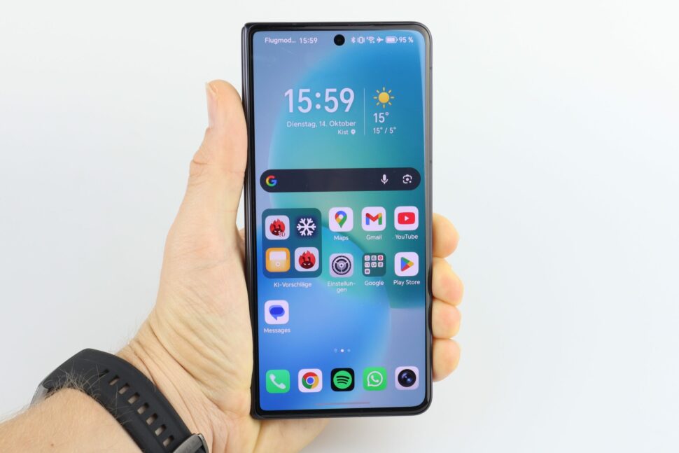 Honor Magic V5 Test Bilder Display 1
