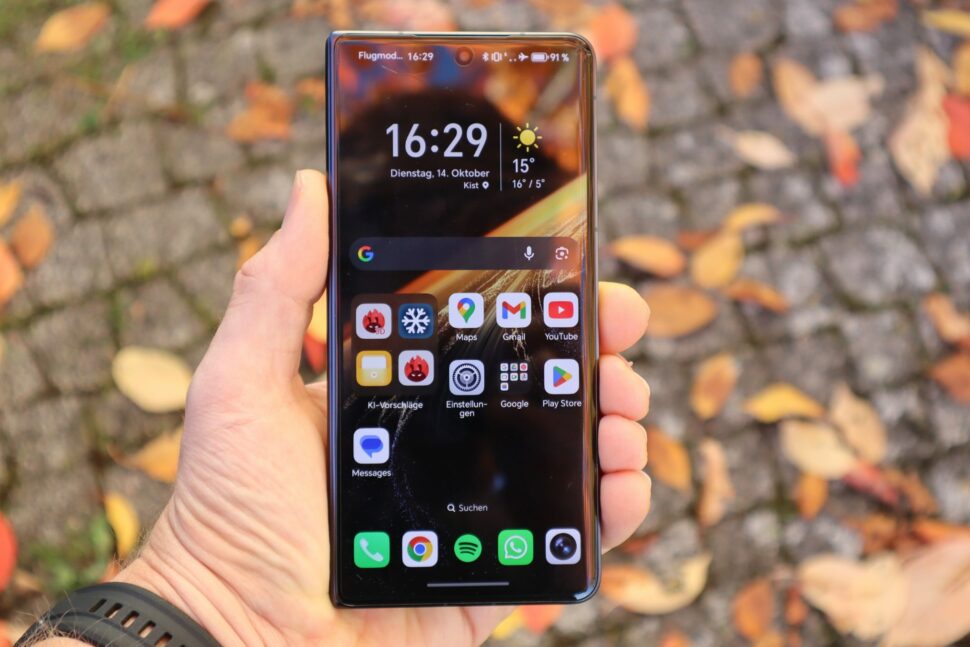 Honor Magic V5 Test Bilder Display 2