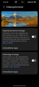 Honor Magic V5 Test Display Einstellungen 3
