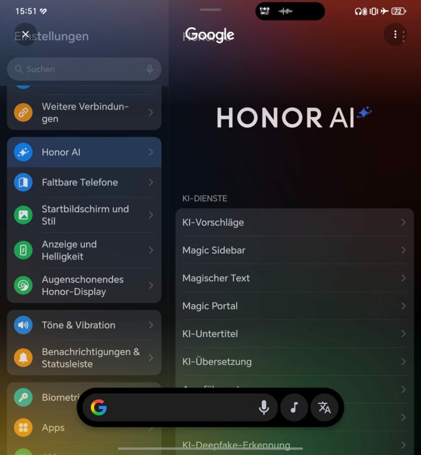 Honor Magic V5 Test Honor AI 1