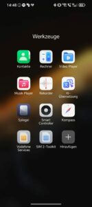 Honor Magic V5 Test System klein 1