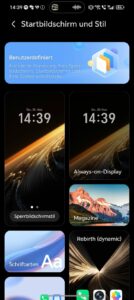 Honor Magic V5 Test System klein 5