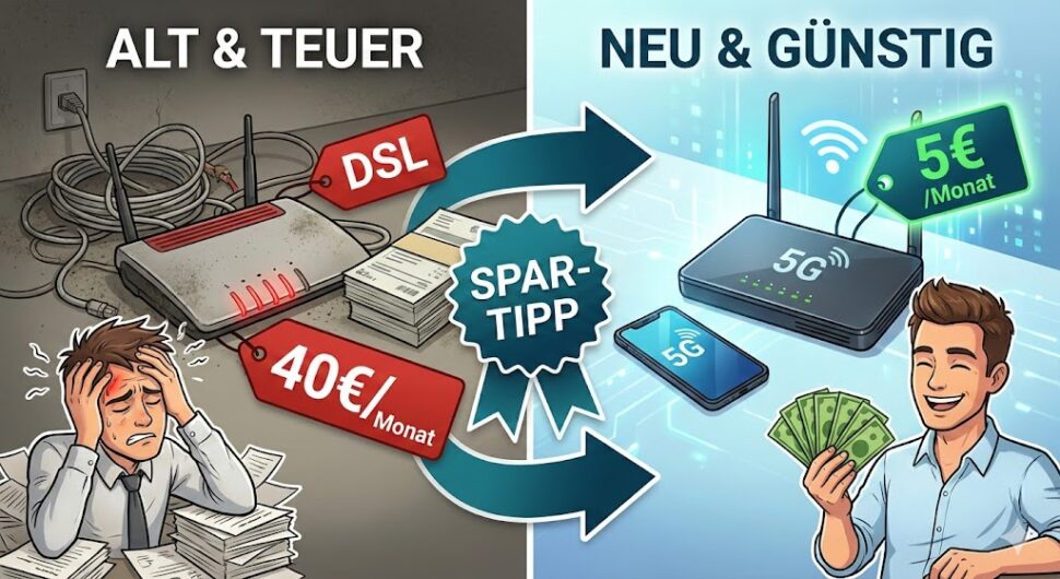 Sparen durch Internet per 5G Vertrag Guide