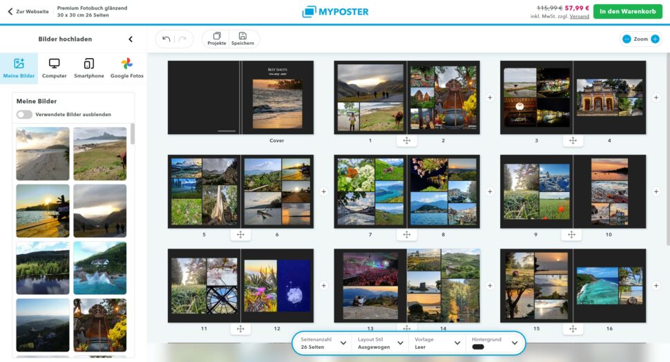Fotobuch myposter Bedienung Webseite 19 Fotobuch myposter Bedienung Webseite 19