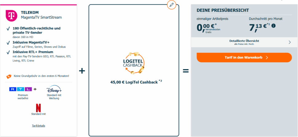 LogiTel MagentaTV SmartStream Bundle Banner