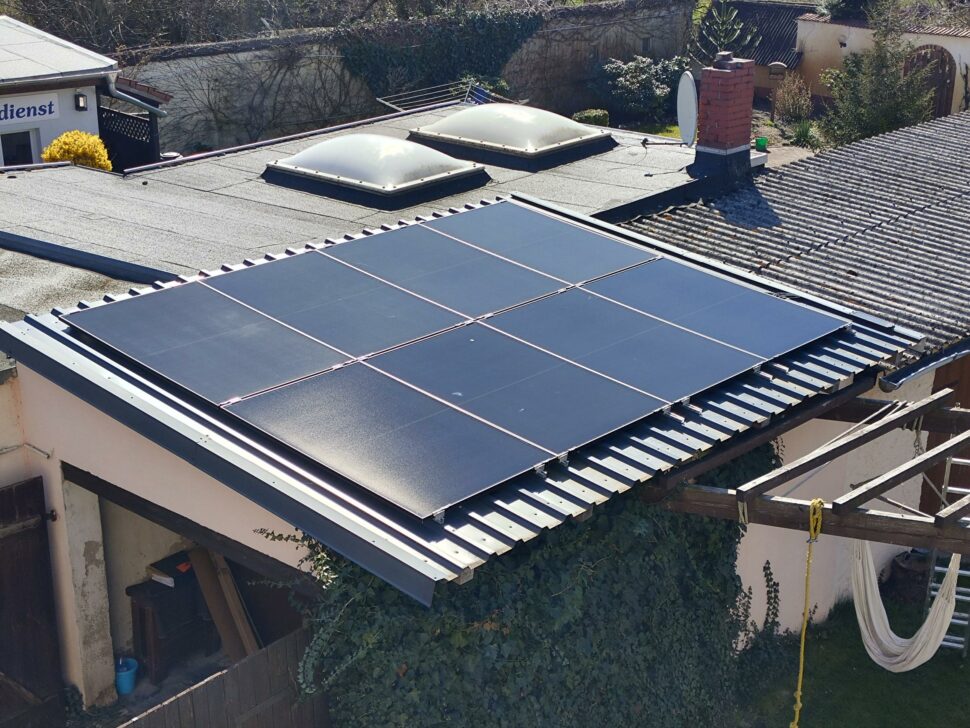 Solarmodule Testanlage Solarmodule Testanlage