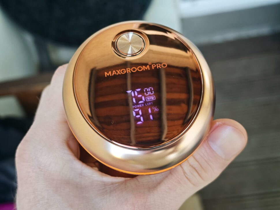 Maxgroom 7d pro glatze rasierer display