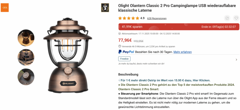 Olight Olantern Classic 2 Pro 1