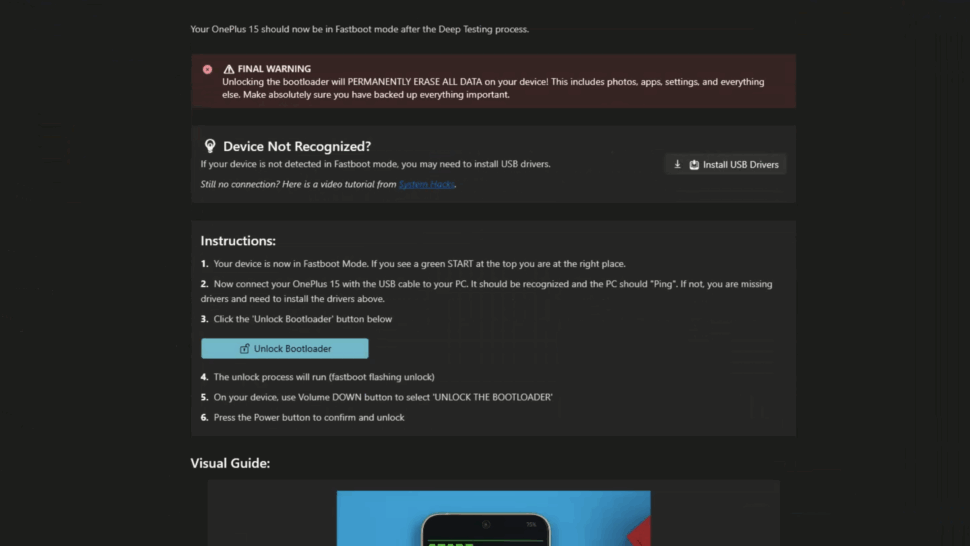 OnePlus 15 Flasher Anleitung 3