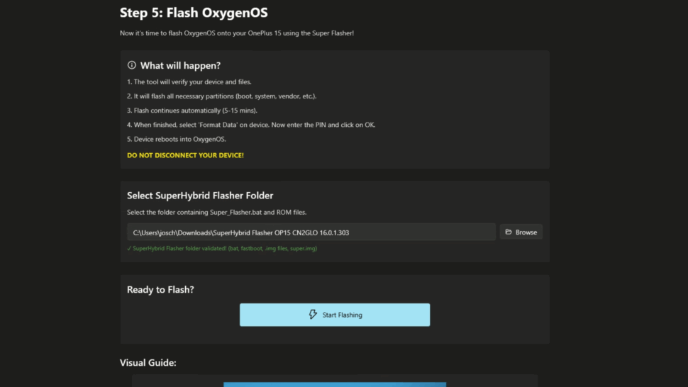 OnePlus 15 Flasher Anleitung 5