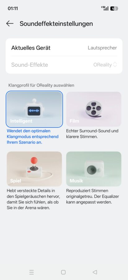 OnePlus 15 Android System Soundeffekte