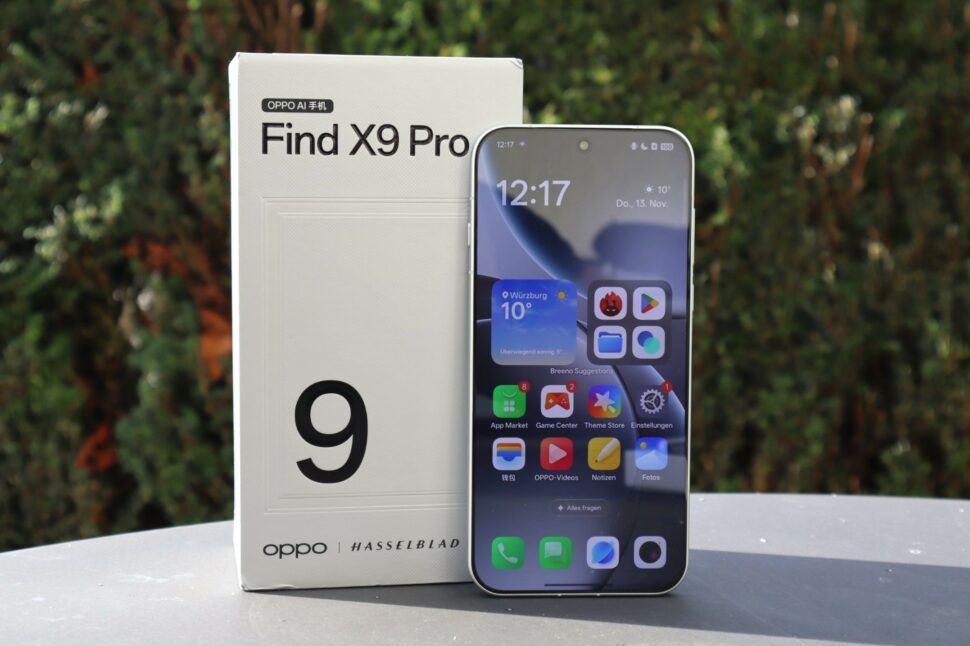 Oppo Find X9 Pro Test Produktfoto Head 1