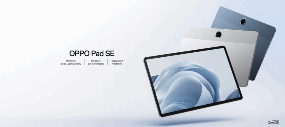 Oppo Pad SE Banner I Oppo Pad SE Banner I