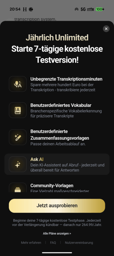 Plaud Note Pro Abokosten Plaud Note Pro Abokosten