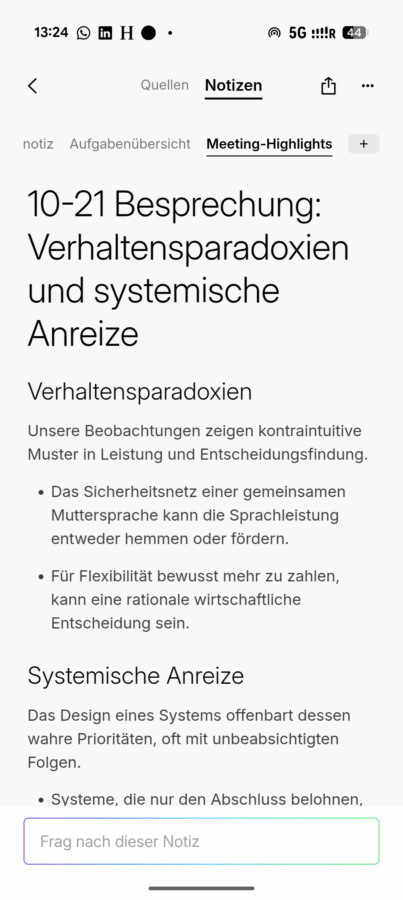 Plaud Note Pro KI Zusammenfassung 2 Plaud Note Pro KI Zusammenfassung 2