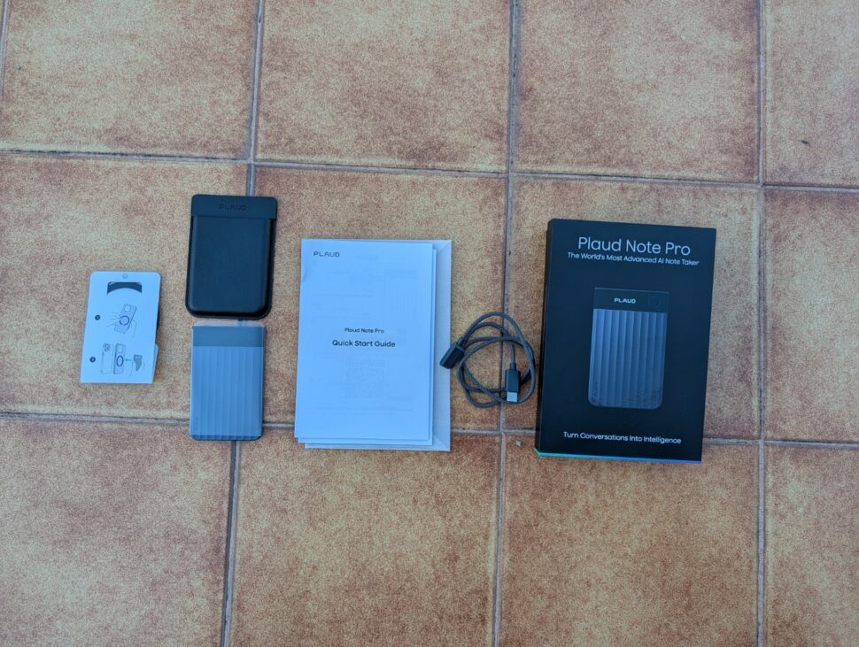 Plaud Note Pro Lieferumfang Plaud Note Pro Lieferumfang