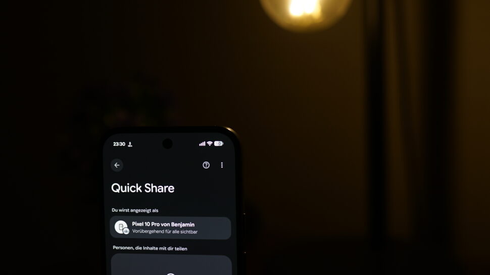 Quick Share Google Pixel 10 Pro Banner II