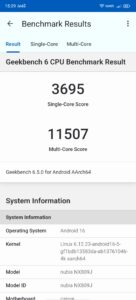 Redmagic 11 Pro Screener 48