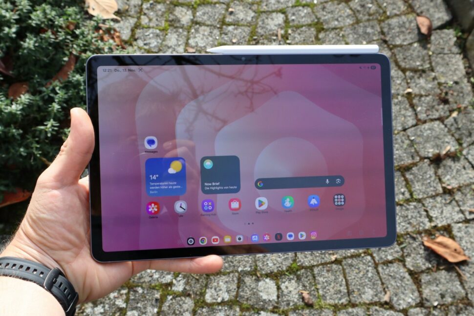 Samsung galaxy tab s11 test draussen 2