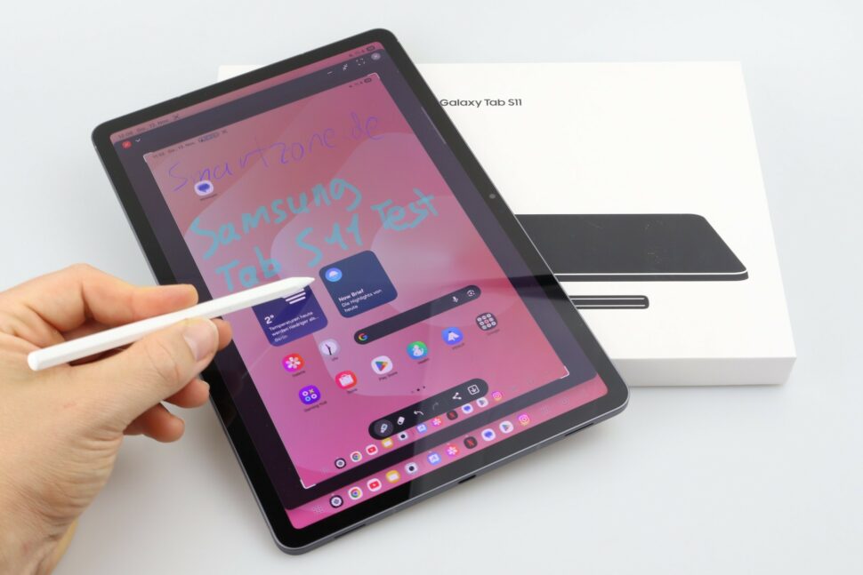 Samsung galaxy tab s11 test head