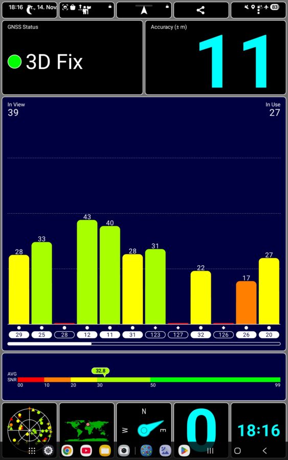 Samsung galaxy tab s11 test screenshot gps 2