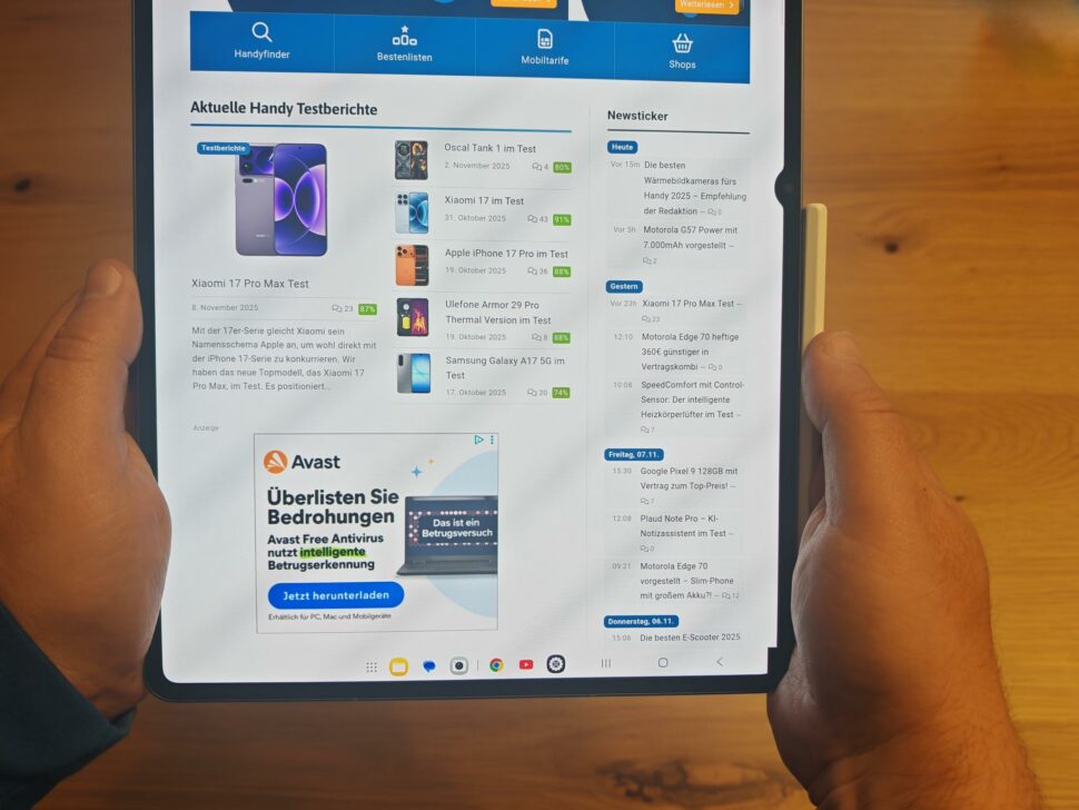 Test Samsung TabS11Ultra 15